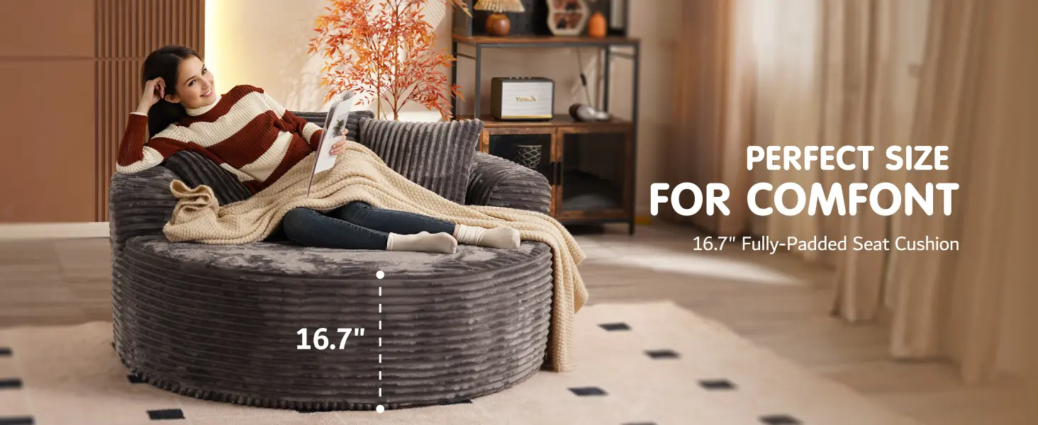 CloudLuxe șezlong convertibil, detaliu 2